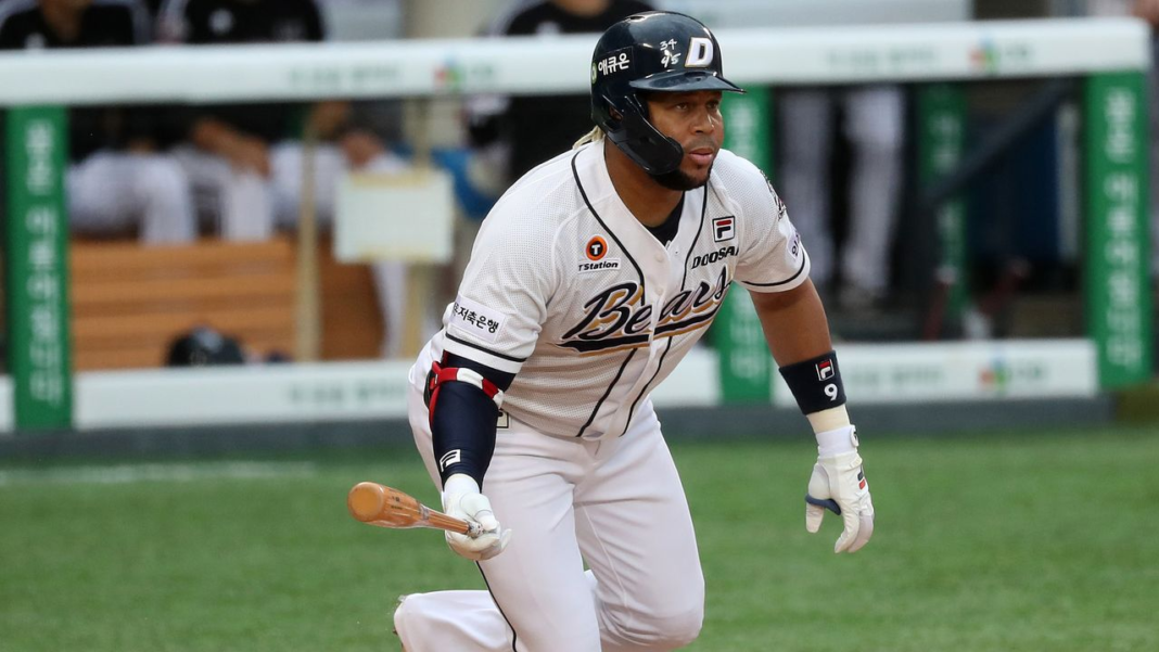 samsung lions vs doosan bears match player stats